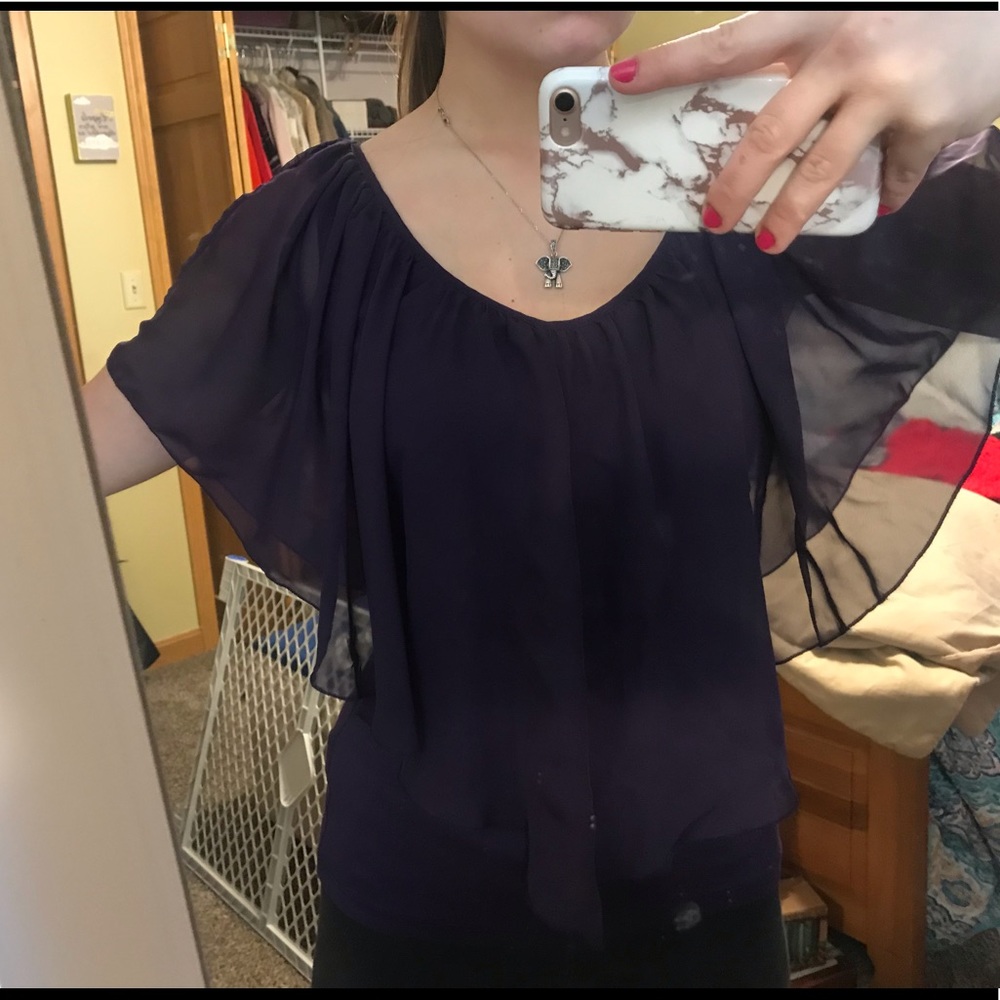 **final price** Venus purple top size small